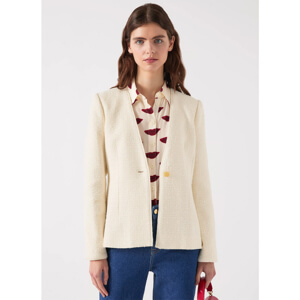 LK Bennett Chloe Tweed Single Breasted Jacket